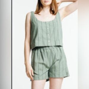 LAUDE the Label “Market Tank” Azure XXL